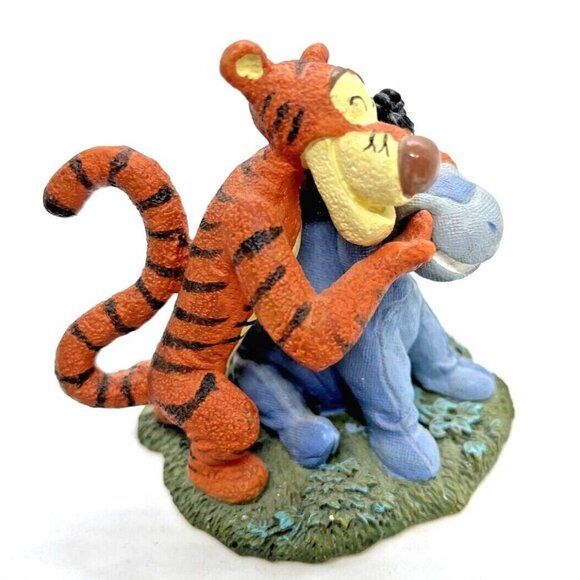 Disney Simply Pooh “So This is What Smiling Feels Like" Tigger & Eyore Figurine - Picture 7 of 12